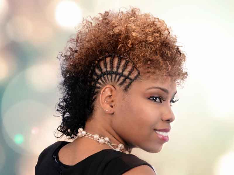 Braided Mohawk Illusion