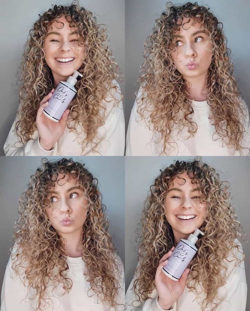 Applying Products to Dry Hair