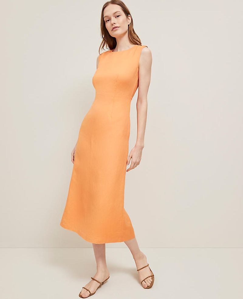 Column Midi Dress