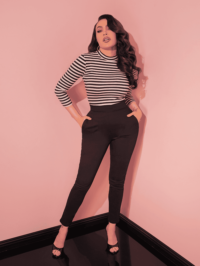 Classic Cigarette Pants