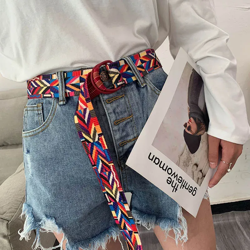 Colorful Statement Belt