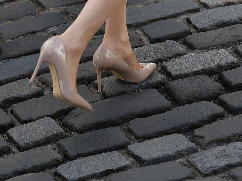 Wearing Heels On The Wrong Surfaces
