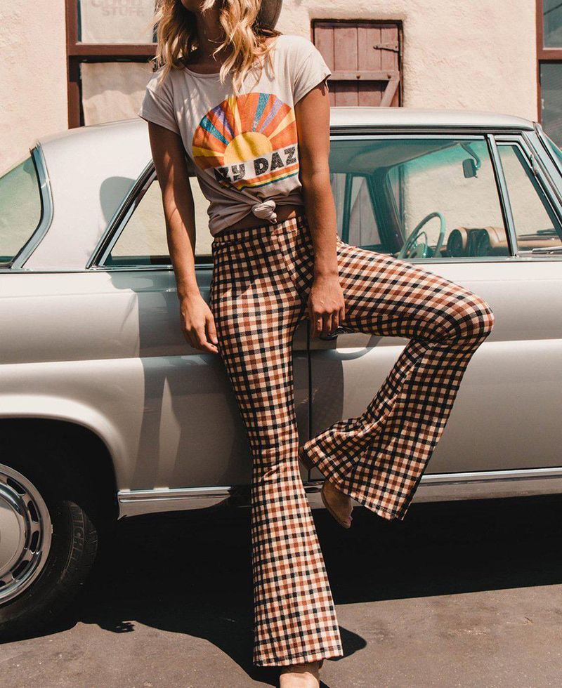 Bell-Bottom Pants