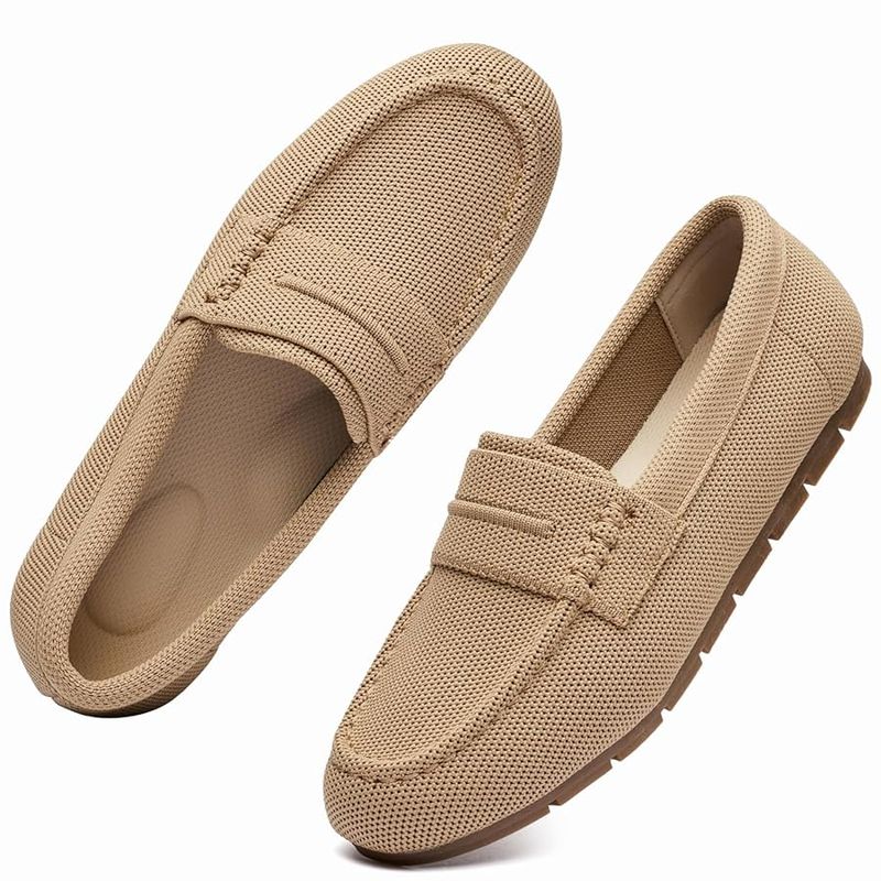 Lightweight Loafers with Flexible Soles