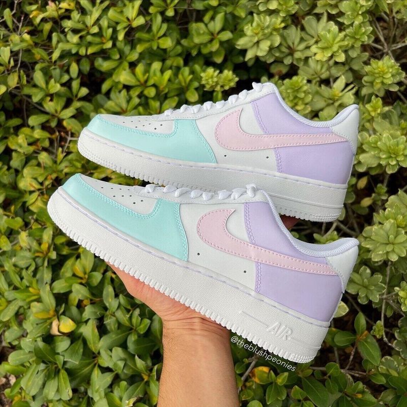 Playful Pastel Sneakers