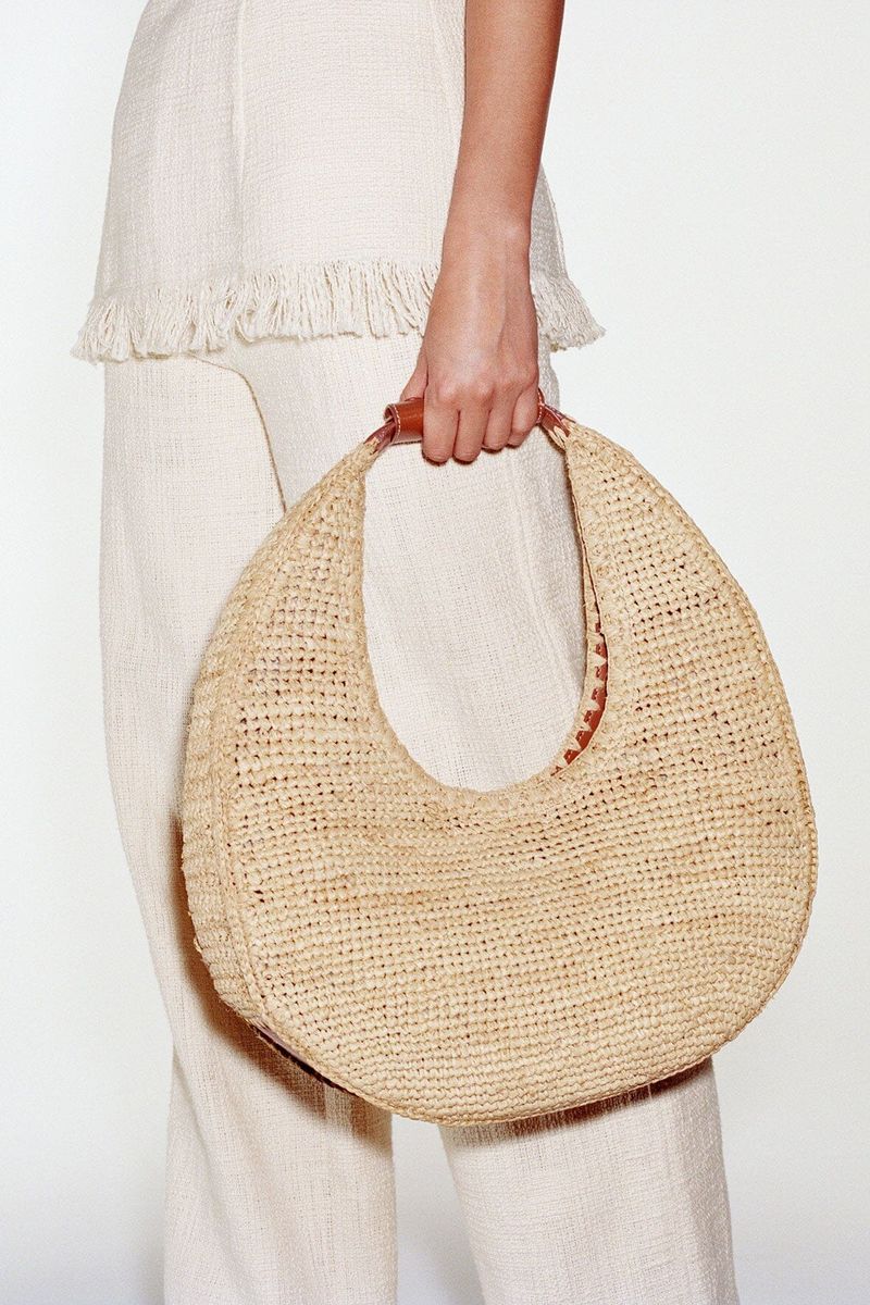 Raffia Tote Bag