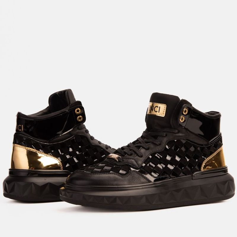 Luxury High-Top Sneakers