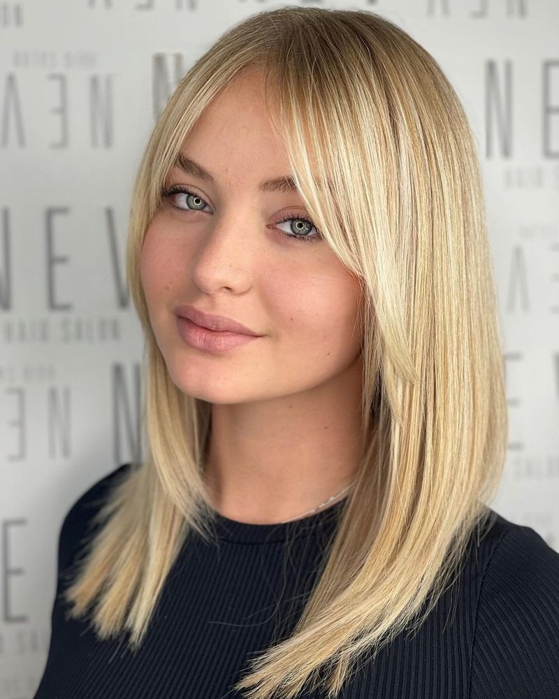 Curved Bangs: Face-Framing Magic