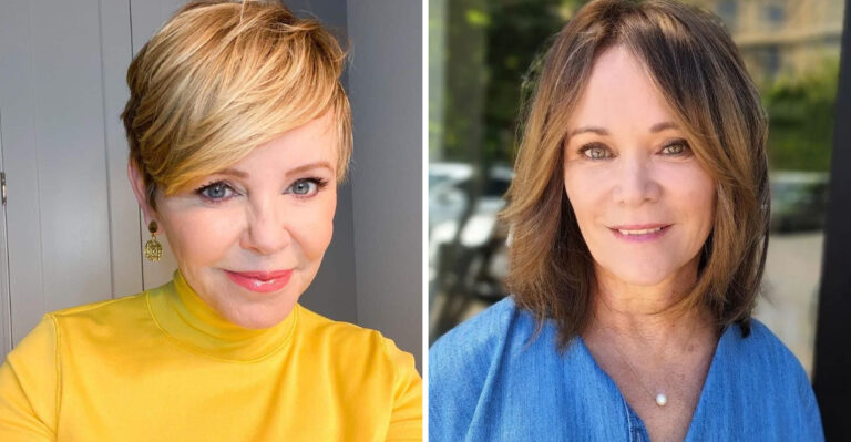 19 Stylish Hairstyles To Minimize A Receding Hairline And Balance A Larger Forehead For Older Women