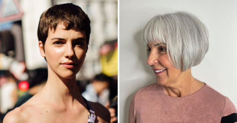 20 Super Short Haircuts For Mature Women
