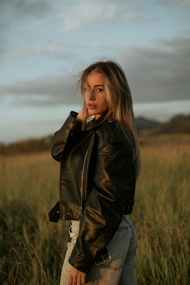 Edgy Leather Jacket