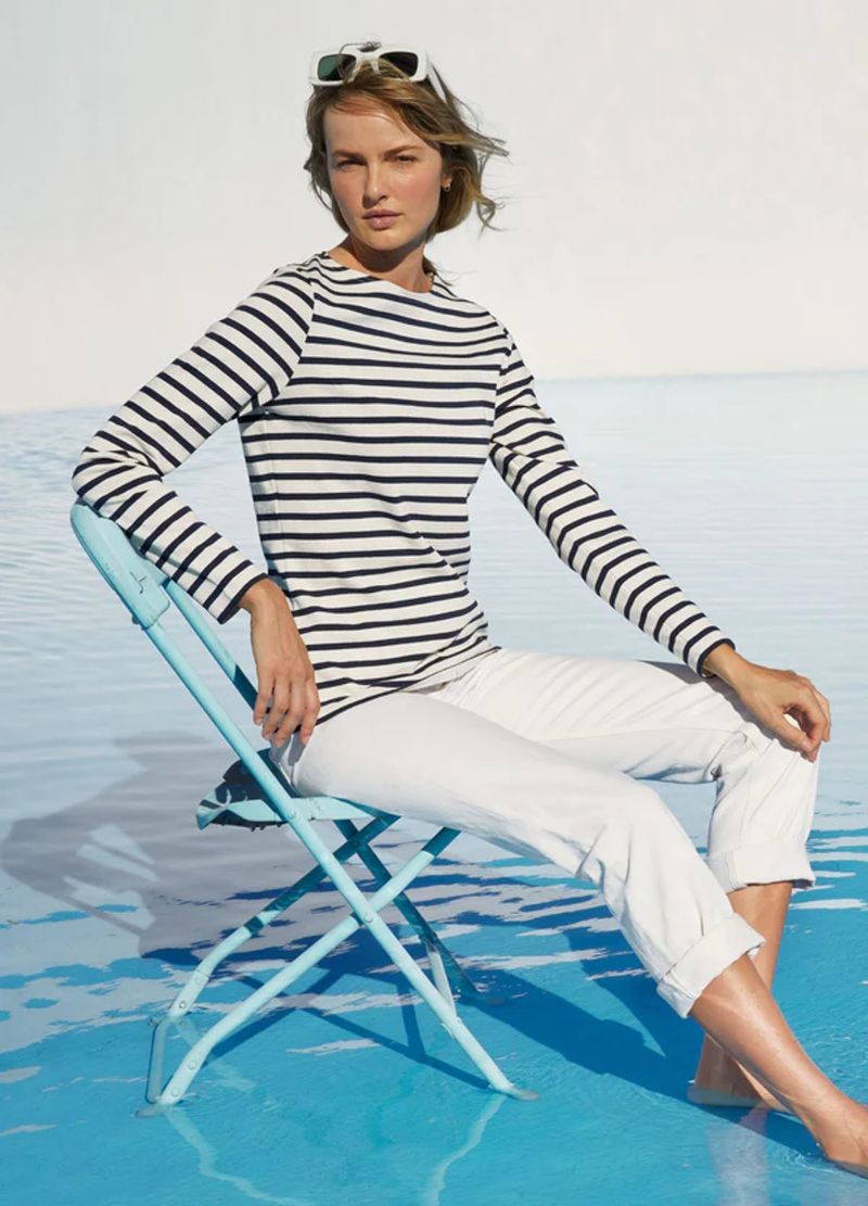 Striped Breton Top and Capris