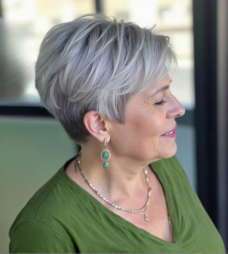 Soft Undercut with Side-Swept Length