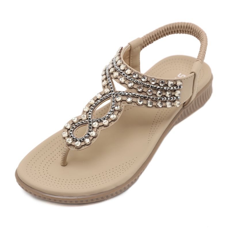 Graceful T-Strap Sandals