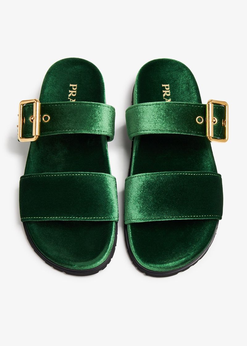Velvet Luxe Slides