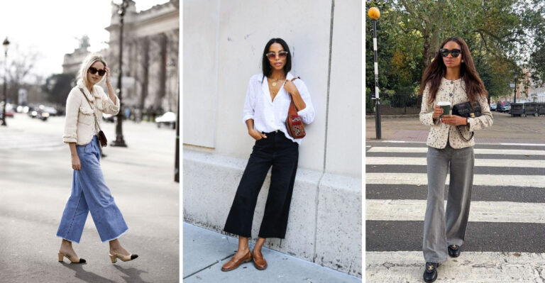 Fashion Girls Are Pairing Their Wide-Leg Jeans With These 21 Cool Shoes