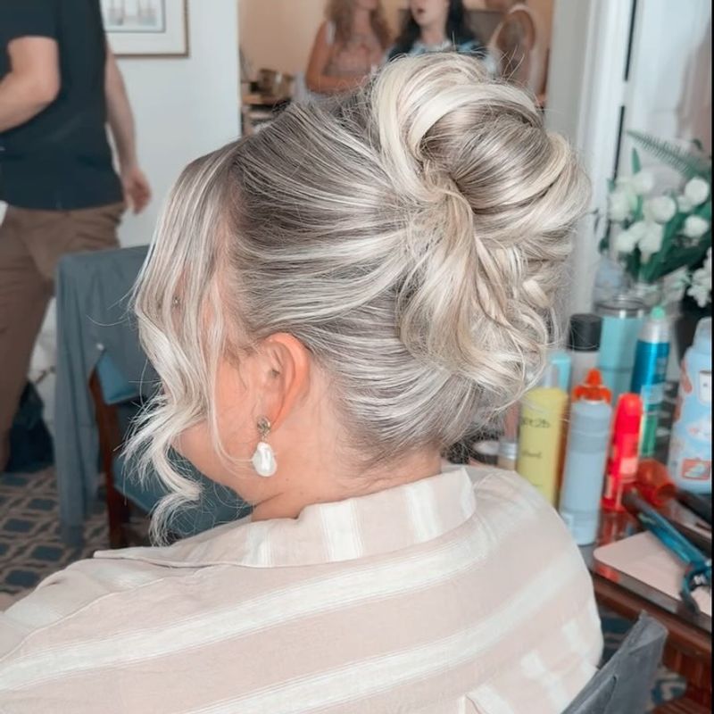 Updo élégante