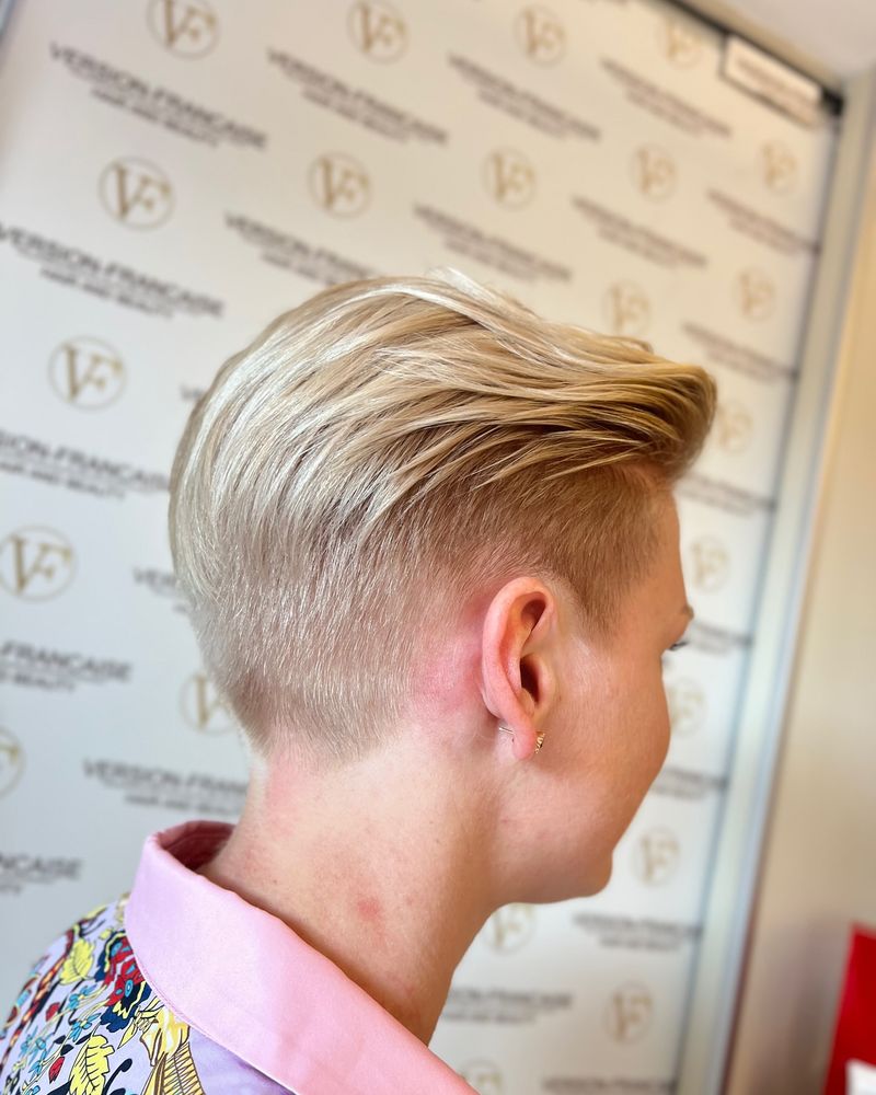 The Bold Undercut Elegance