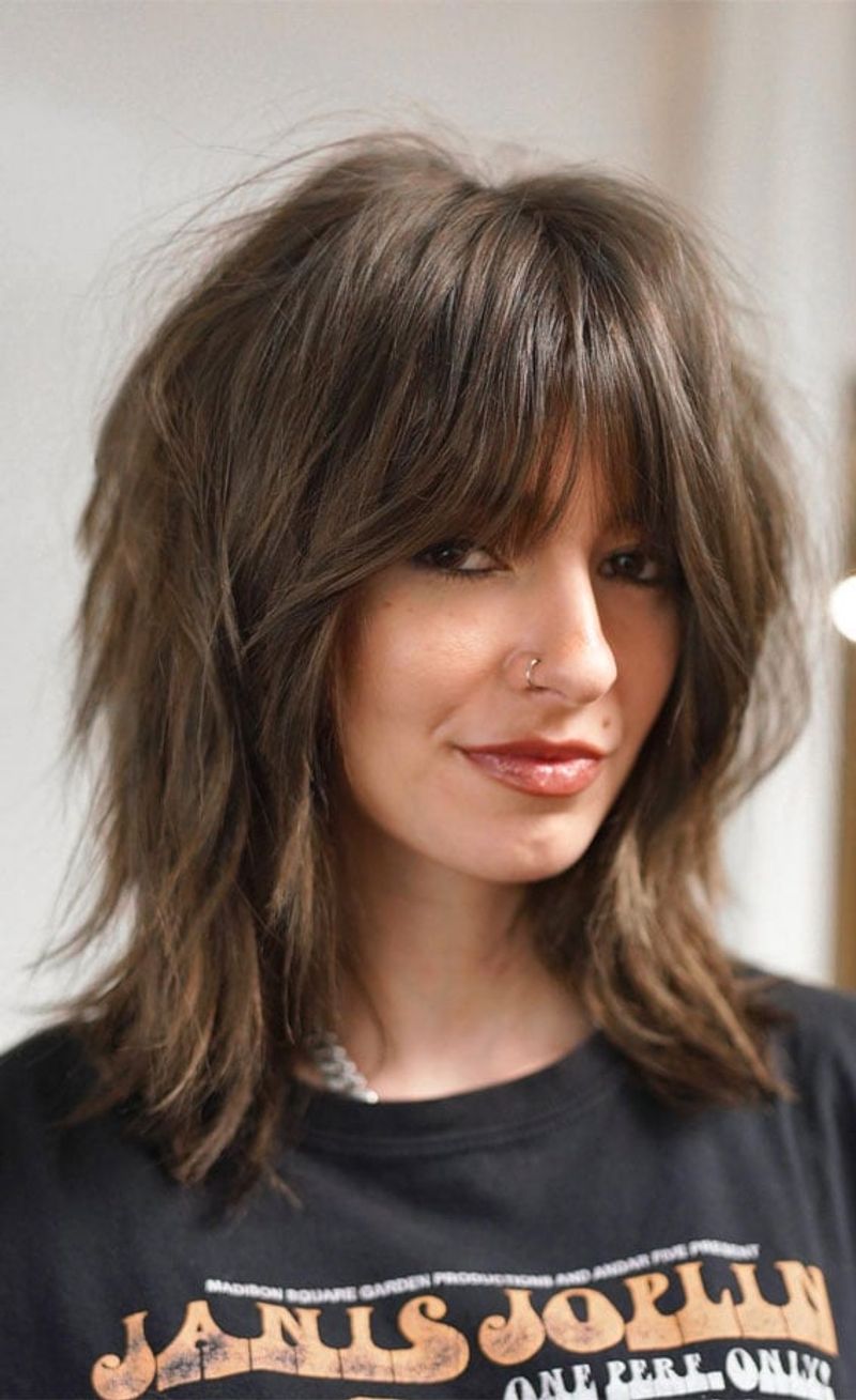 Soft Shag with Face-Framing Layers