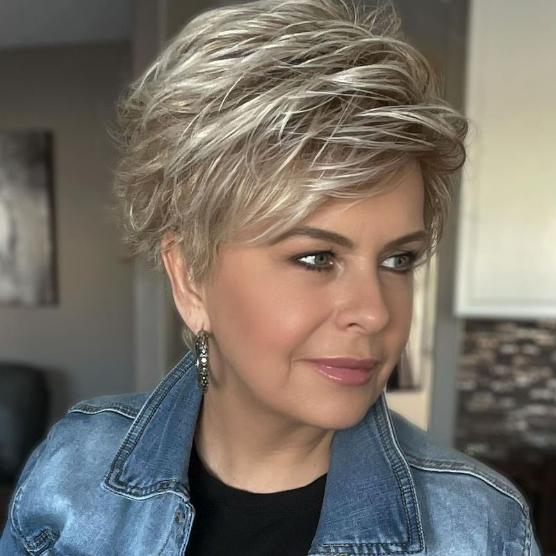 Pixie texturizado