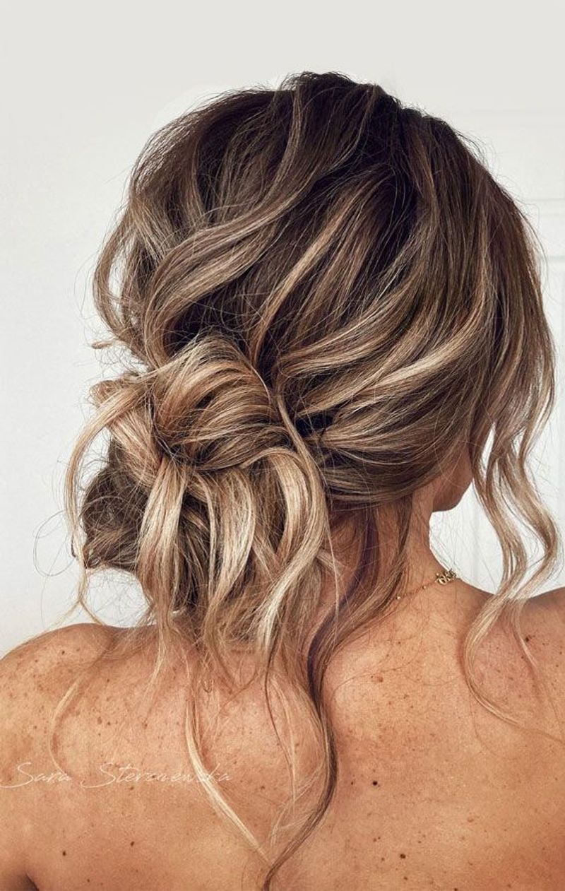 Chignon disordinato