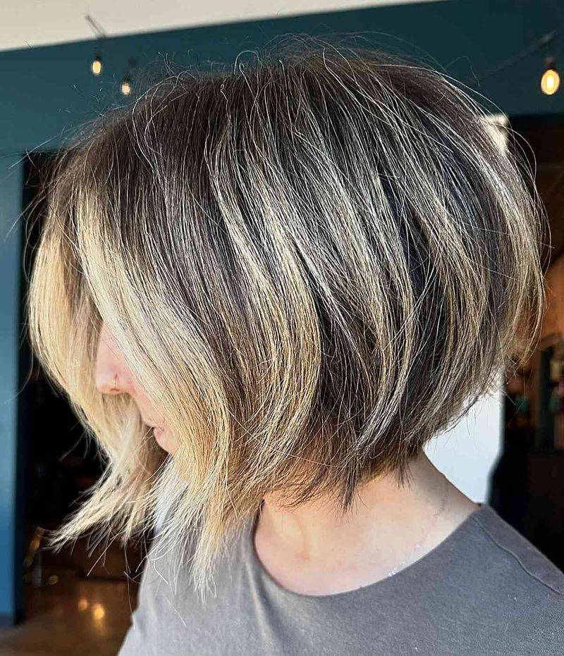 Chin-Length Bob With Invisible Layers
