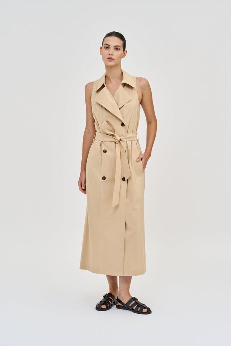 The Timeless Trench Dress