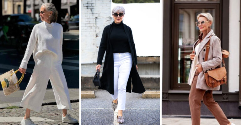 The Power Of Neutral Outfits: 21 Ageless Ideas For Seniors With Beige, Black, And White